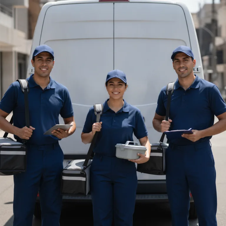 Entrega de Comidas equipo en Santa Catarina